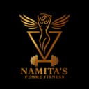 Namita's Femme Fitness gold monogram