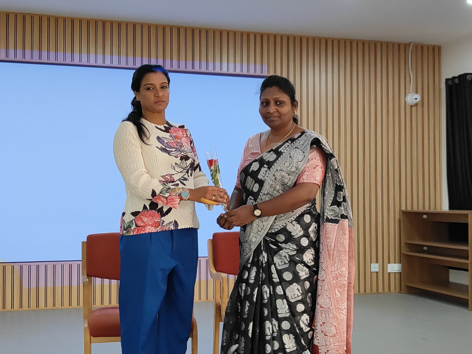 Dr. Namita as a resource person.