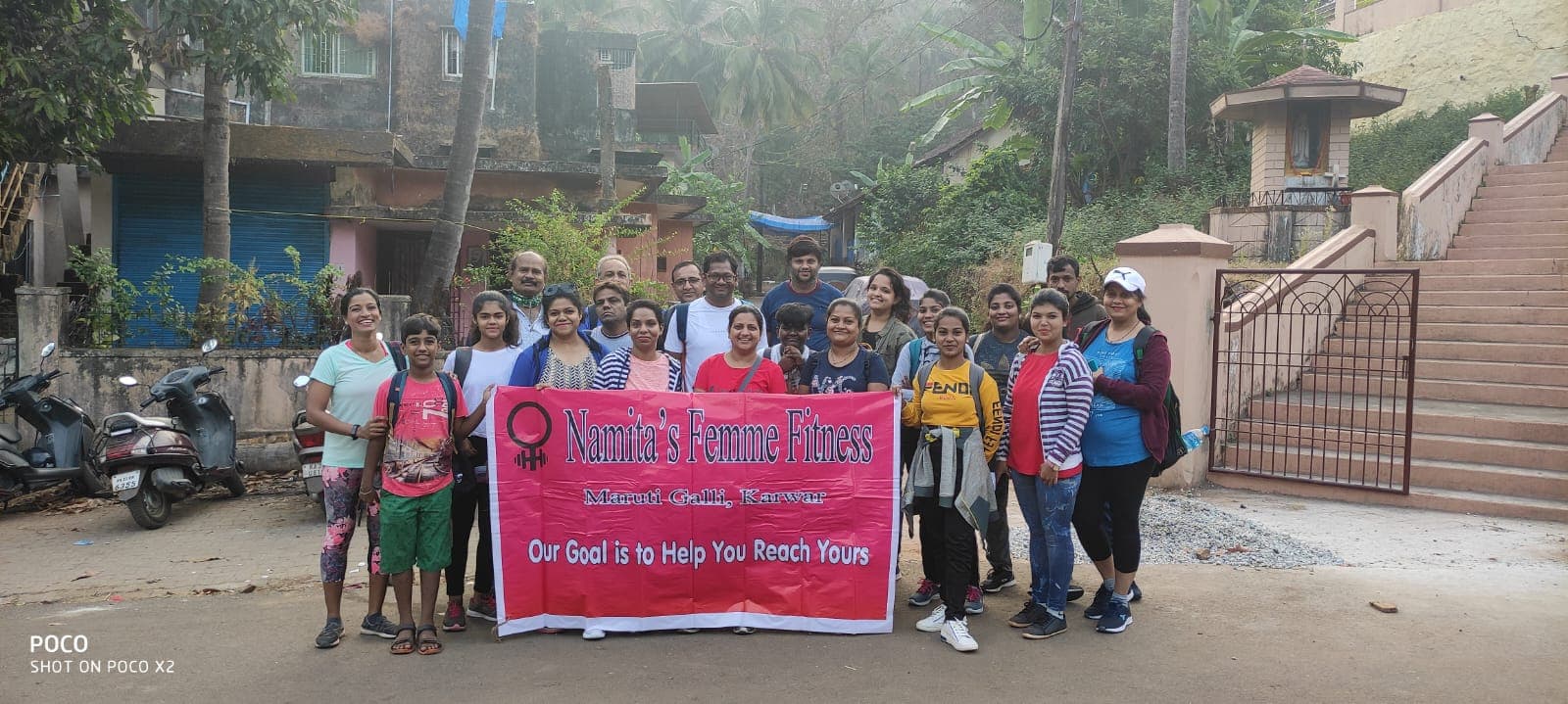 Awareness program with community participants.